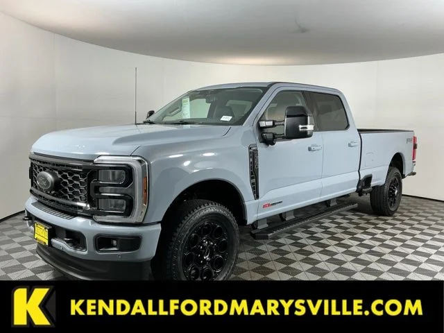 New 2026 Glacier Gray Metallic TriCoat Ford Lariat image 1
