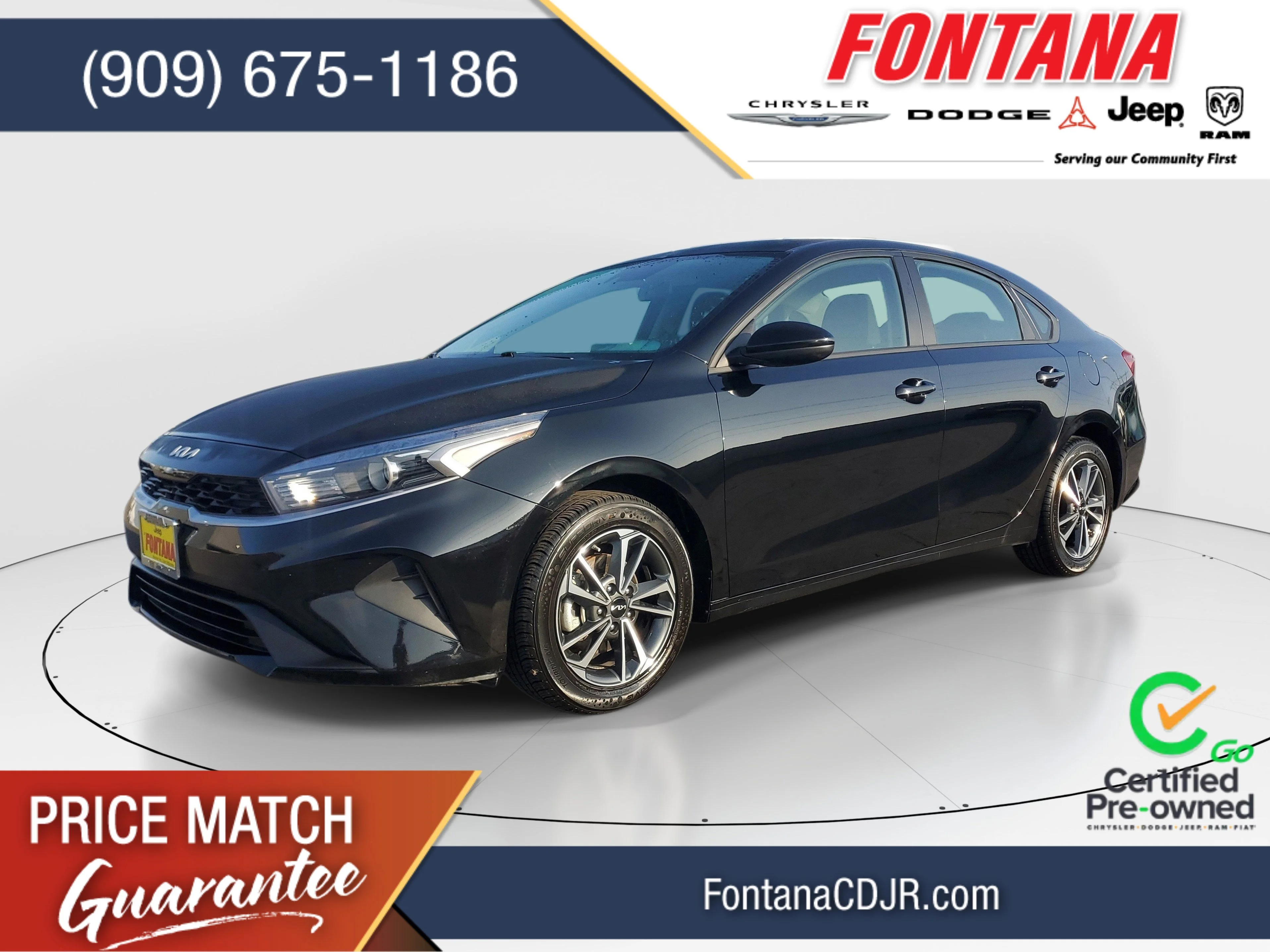 Certified Used 2024 Black Kia LXS image 1