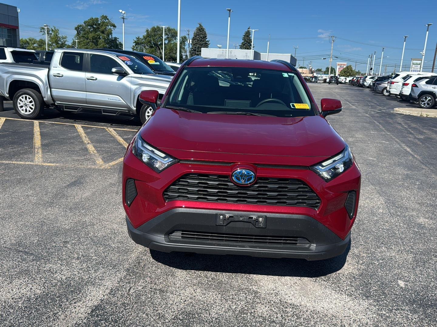 Used 2023 Ruby Flare Pearl Toyota Hybrid LE image 2