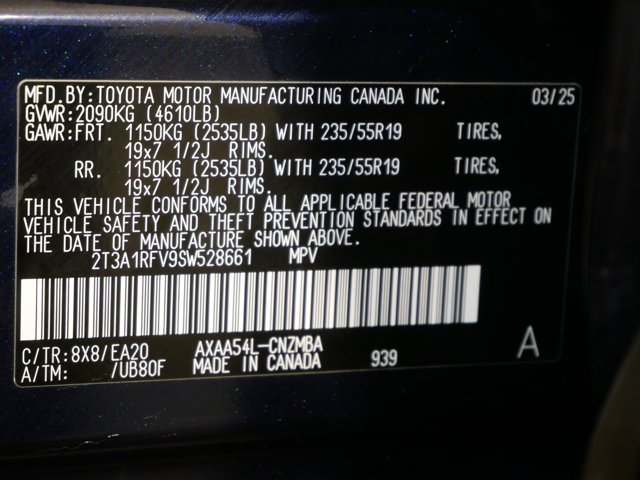 Used 2025 Blueprint Toyota XLE Premium w/ Weather Pkg image 35