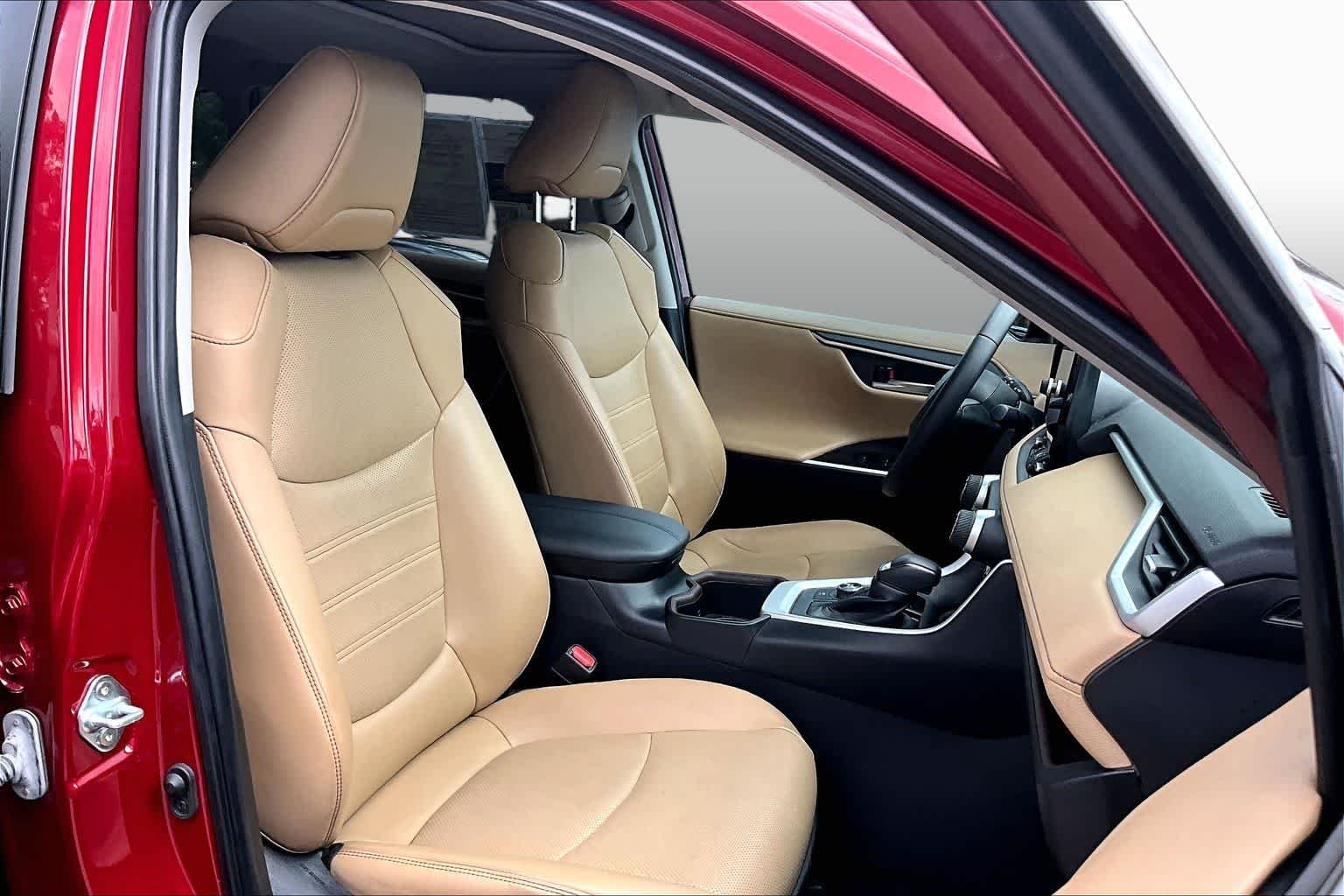 Used 2024 Ruby Flare Pearl Toyota Hybrid Limited image 9