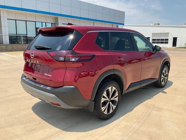 Used 2023 Red Nissan SV image 34