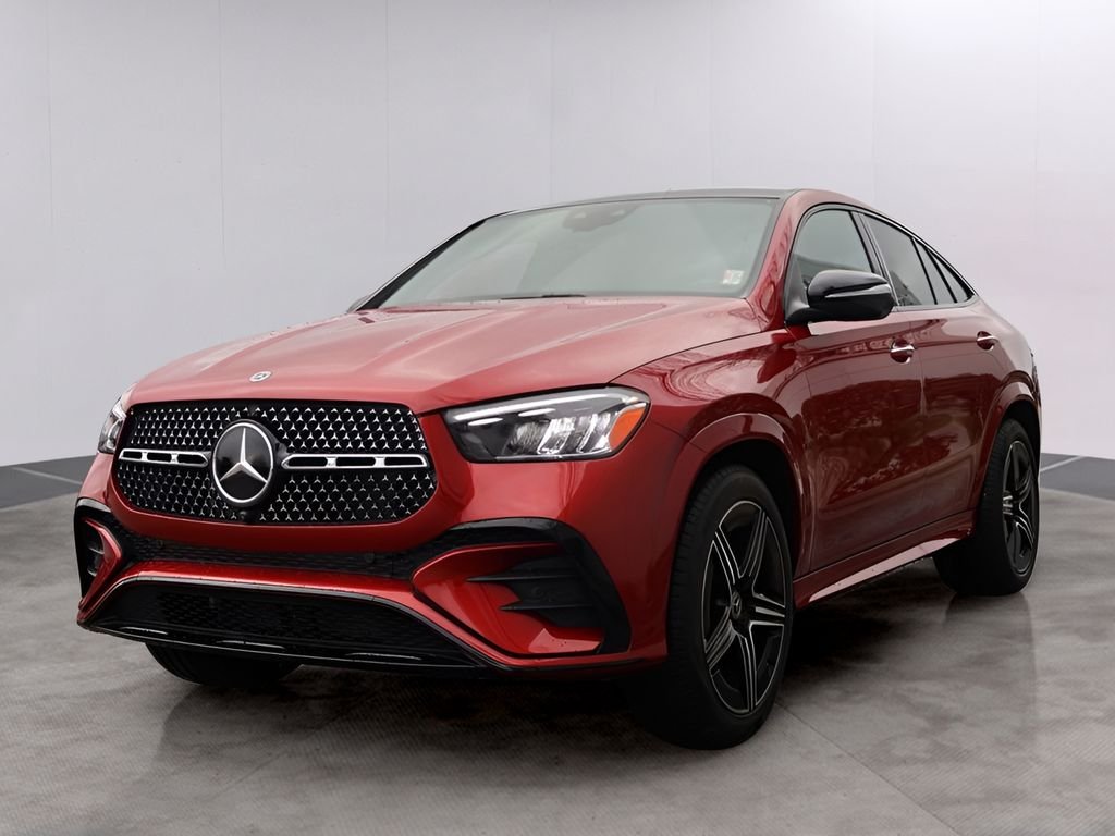 Used 2025 MANUFAKTUR Cardinal Red Mercedes-Benz GLE 450 image 3