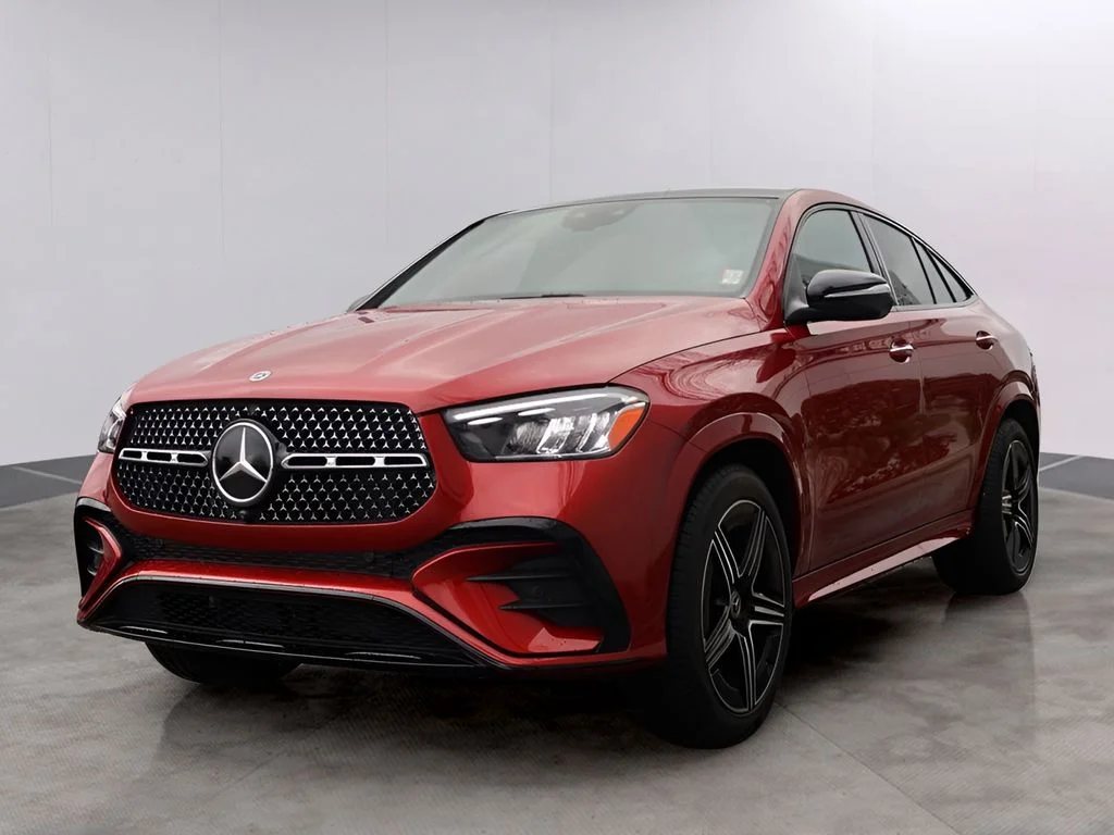 Used 2025 MANUFAKTUR Cardinal Red Mercedes-Benz GLE 450 image 3