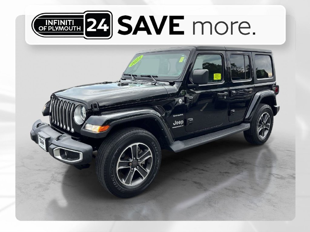 Used 2023 Black Jeep Sahara image 1