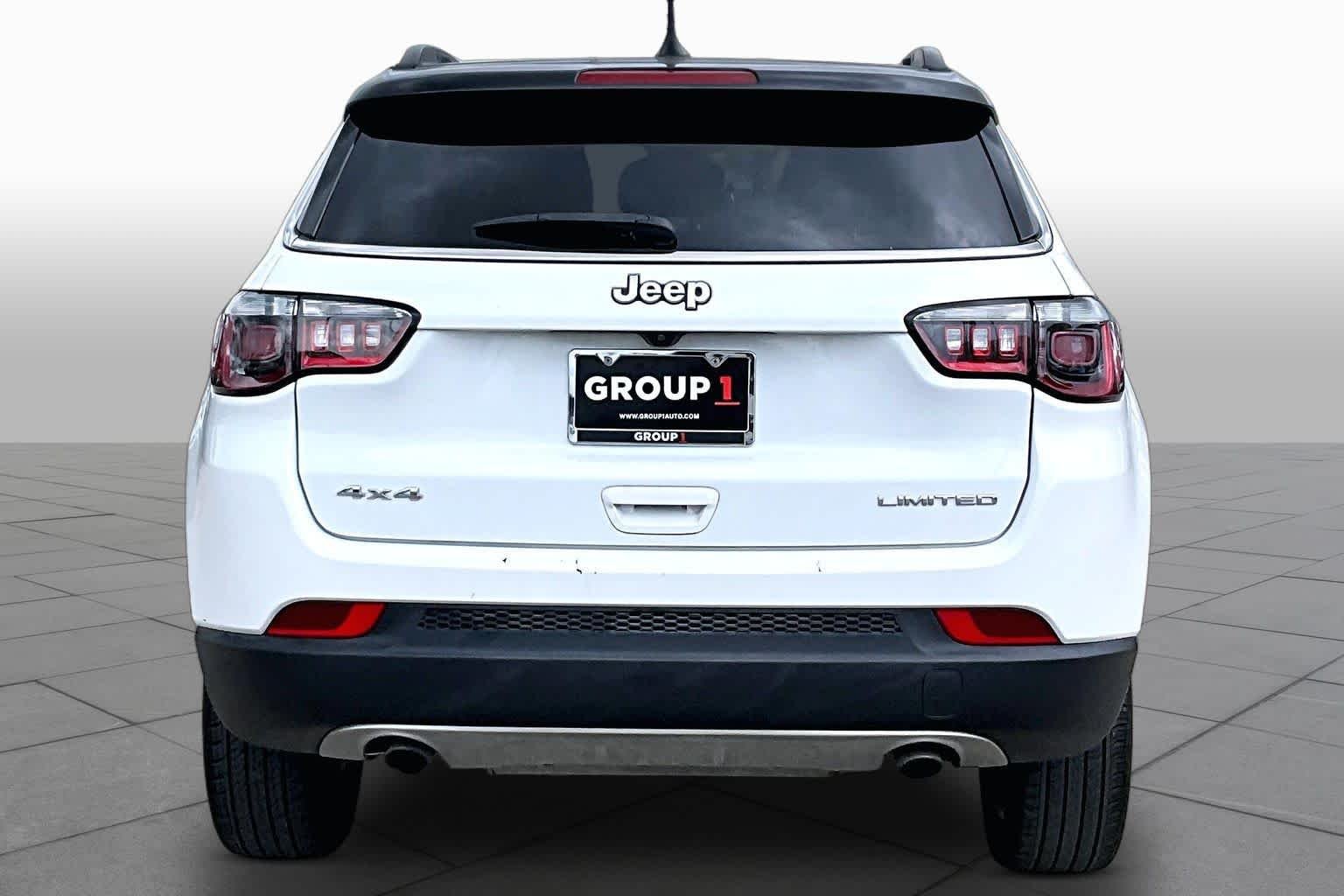 Used 2023 Bright White Clearcoat Jeep Limited image 5