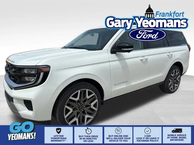 New 2026 Star White Metallic Tri-Coat Ford Platinum® image 1