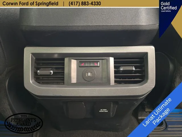 Certified Used 2024 Agate Black Metallic Ford Lariat image 14