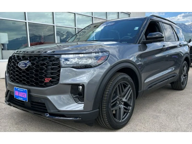 New 2026 Carbonized Gray Metallic Ford ST image 3
