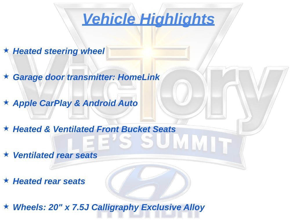 Used 2024 White Hyundai Calligraphy image 21