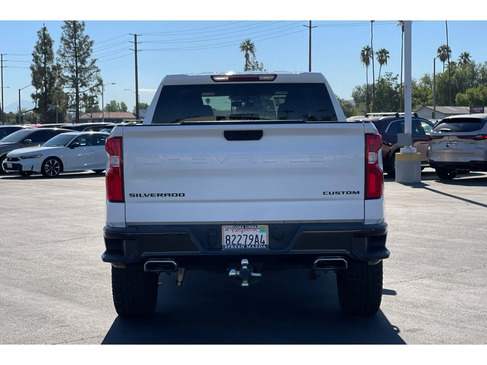 Used 2021 Summit White Chevrolet Custom Trail Boss image 5