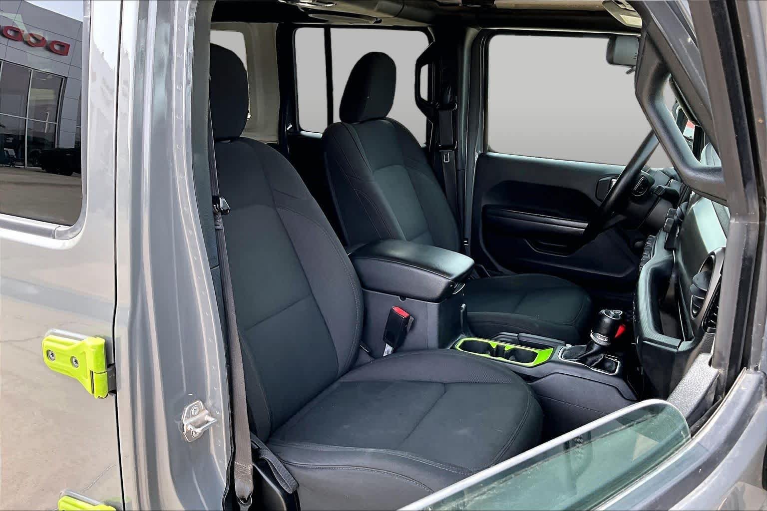 Used 2021 Sting-Gray Clearcoat Jeep Unlimited Willys Sport image 8
