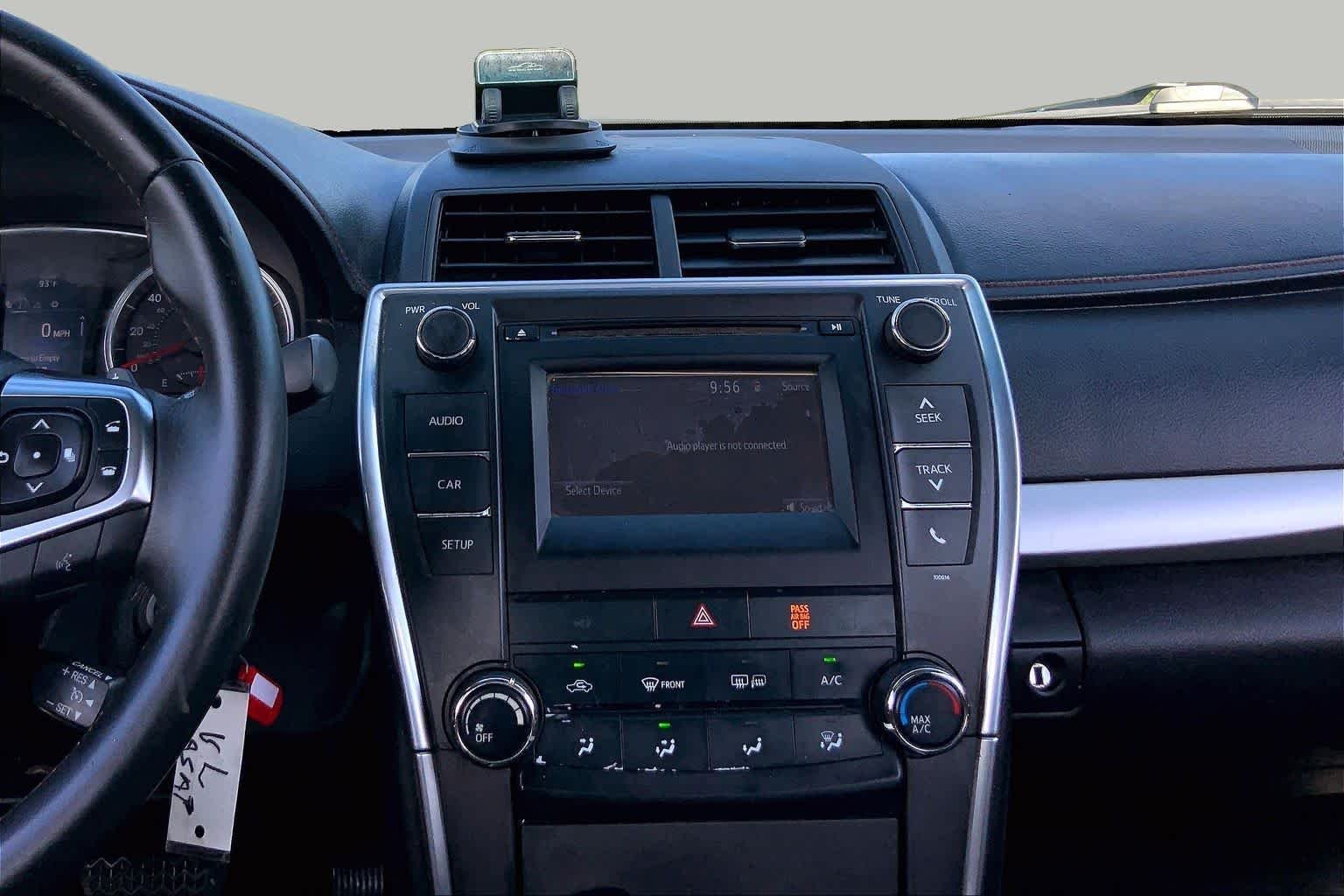 Used 2017 Midnight Black Metallic Toyota SE image 7