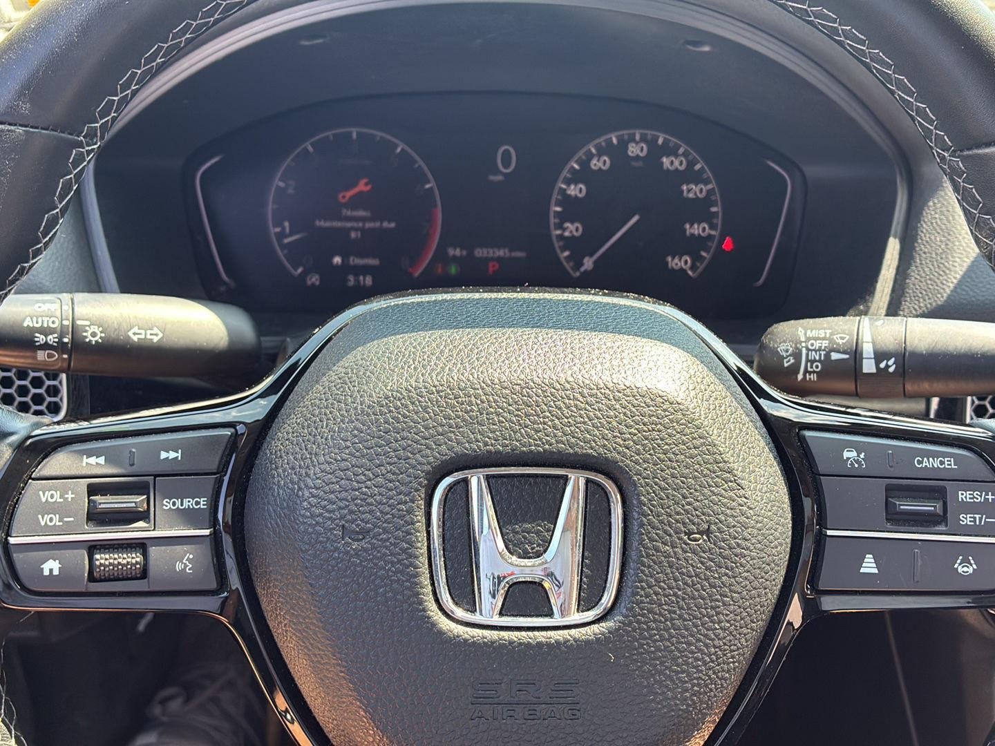 Used 2024 Meteorite Gray Metallic Honda EX image 6