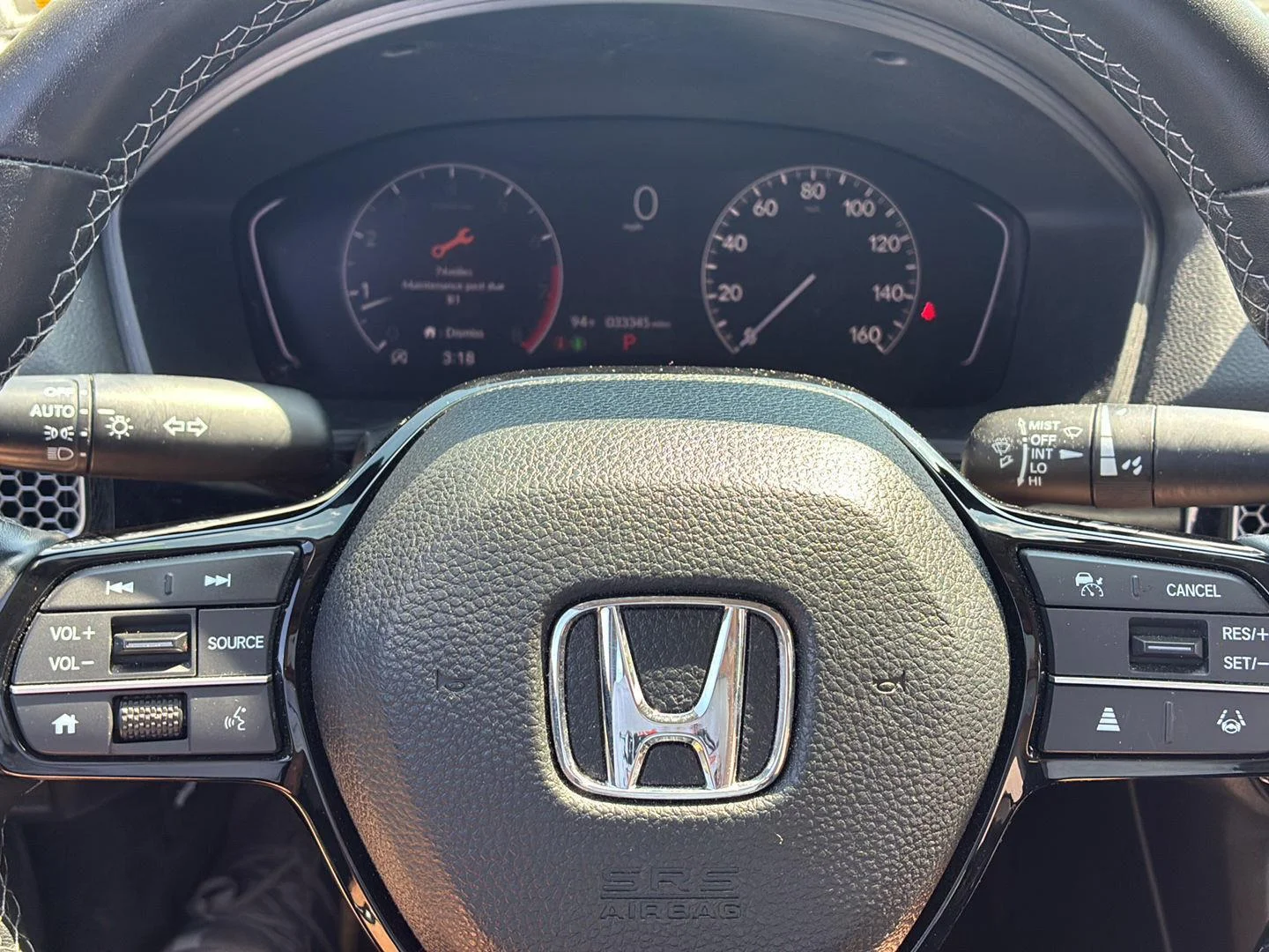 Used 2024 Meteorite Gray Metallic Honda EX image 6