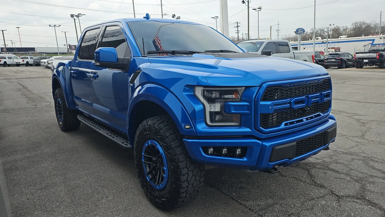 Used 2019 Blue Ford Raptor image 6