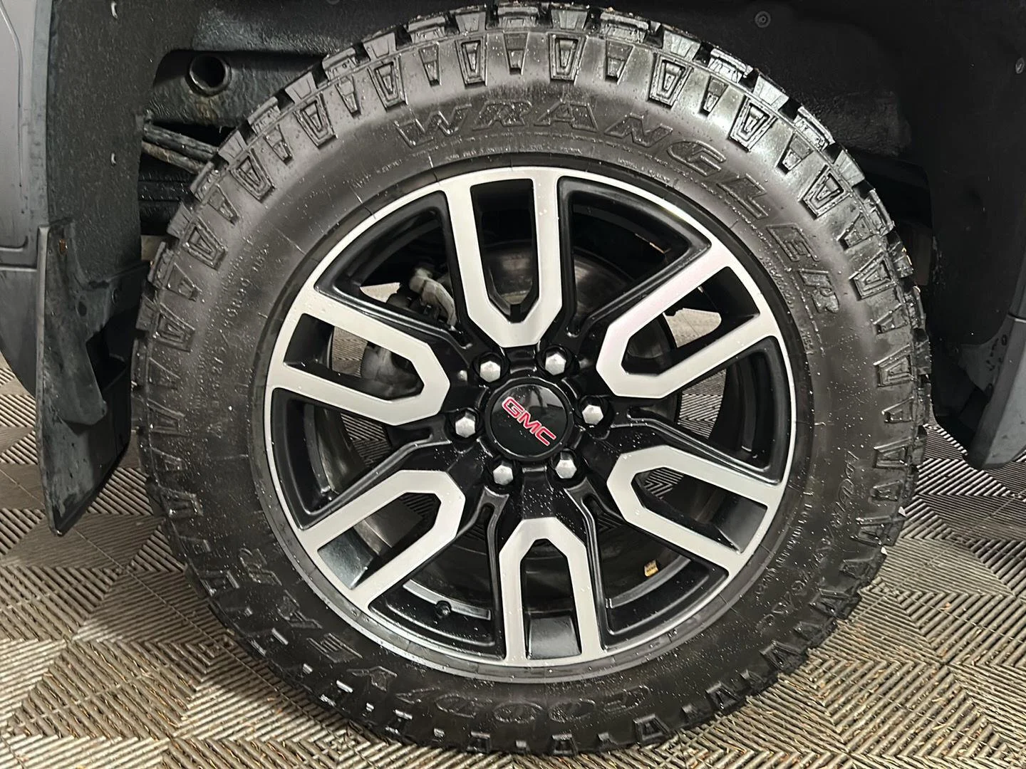 Used 2021 Dark Sky Metallic GMC AT4 image 2