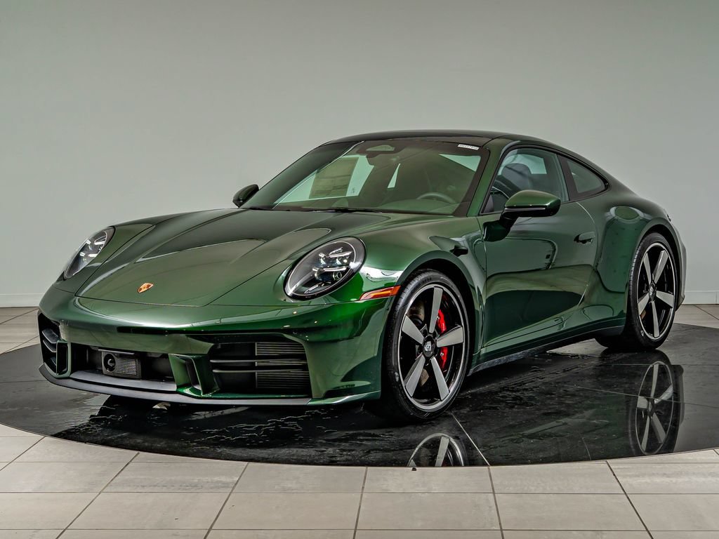 New 2026 Oak Green Metallic Neo Porsche Carrera 4S image 1