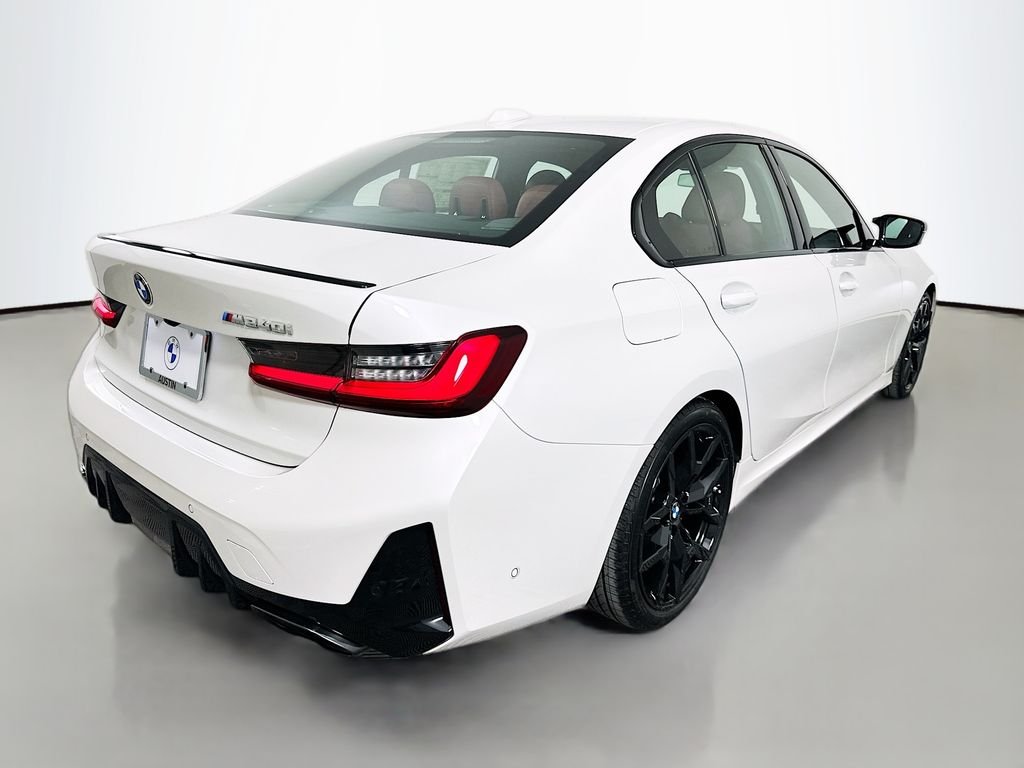 New 2026 Mineral White Metallic BMW M340i image 5