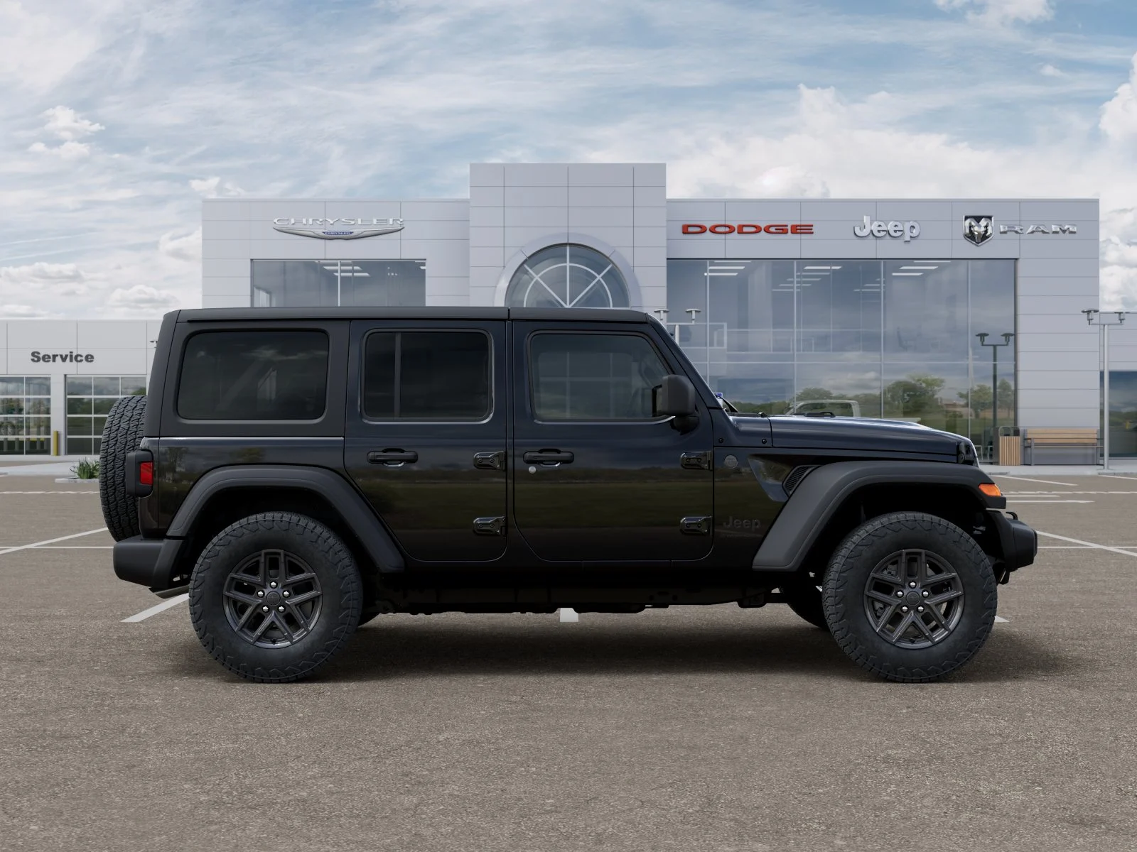 New 2026 Black Clearcoat Jeep Sport S image 48