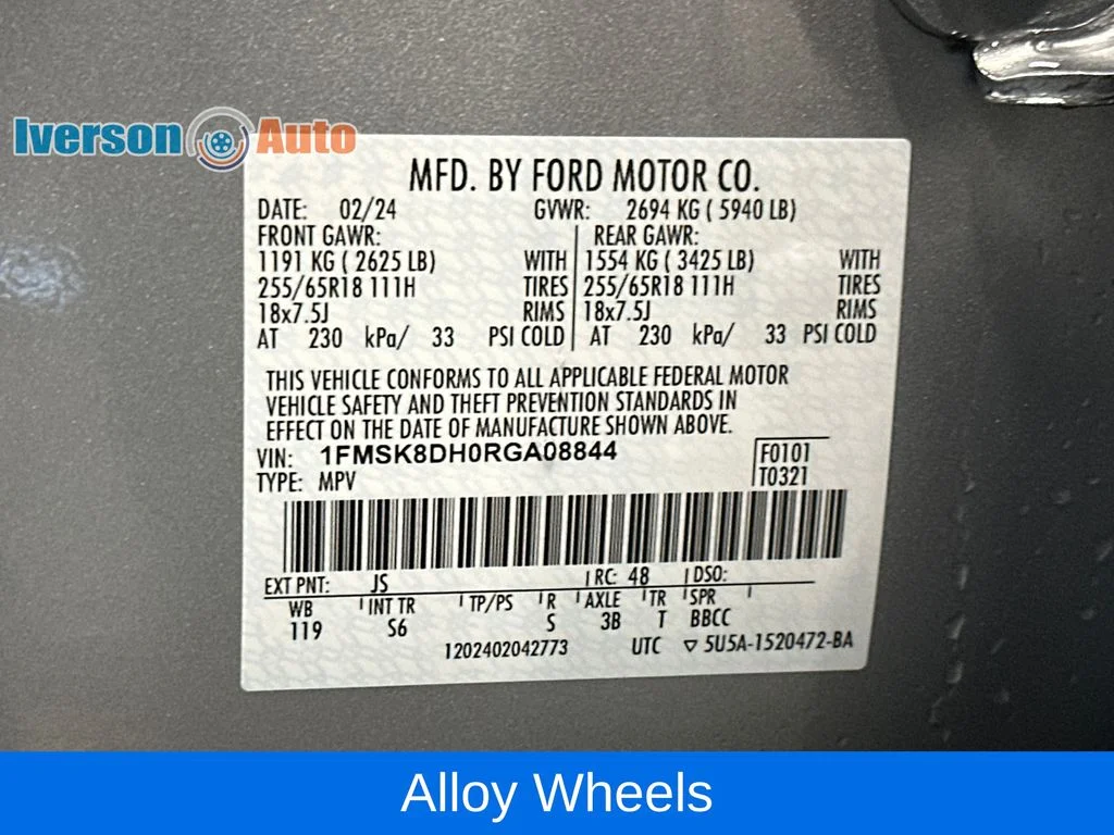 Used 2024 Silver Ford XLT image 14