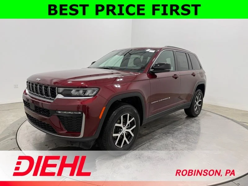 New 2026 Velvet Red Pearl-Coat Exterior Paint Jeep Limited image 3