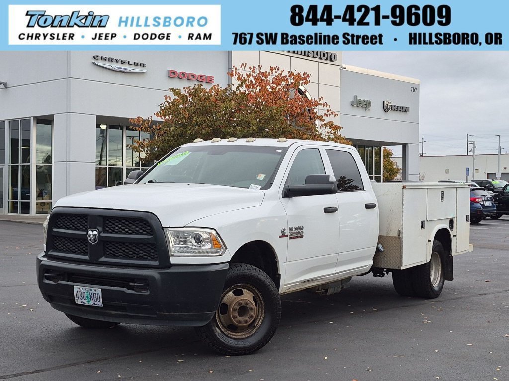 Used 2014 Bright White Clearcoat Ram Tradesman image 1