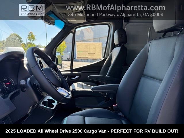 New 2025 Silver Gray Mercedes-Benz 2500 High Roof All Wheel Drive with 144 Wheel Base image 20