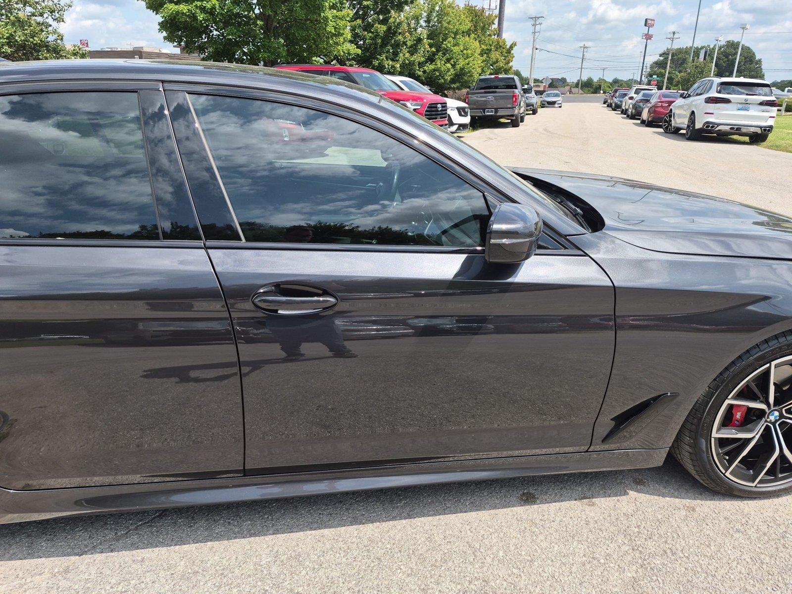 Used 2023 Dark Graphite Metallic BMW 530i xDrive image 37