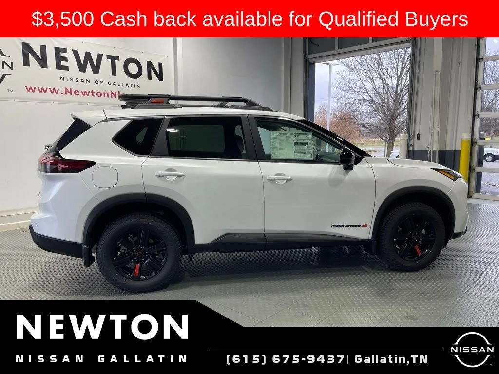 New 2026 Everest White Pearl TriCoat Nissan Rock Creek image 9