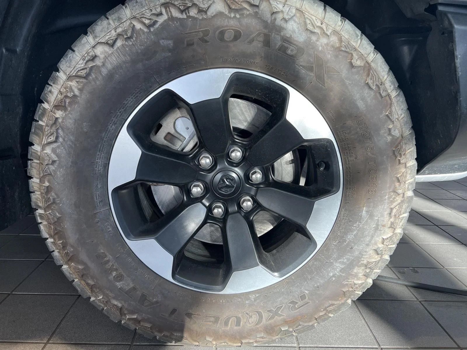 Used 2022 Billet Silver Metallic Clearcoat Ram Rebel image 10