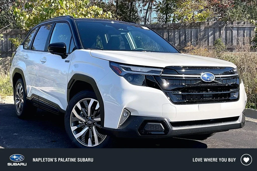 New 2026 CRYSTAL WHITE PEARL, TWO-T Subaru Touring Hybrid image 1