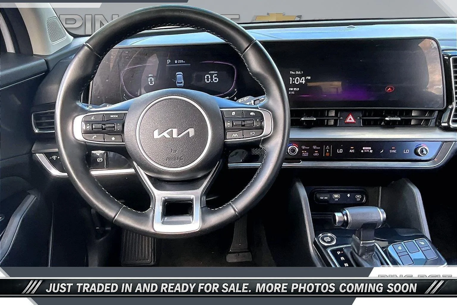 Used 2023 Glacial White Pearl Kia EX image 5