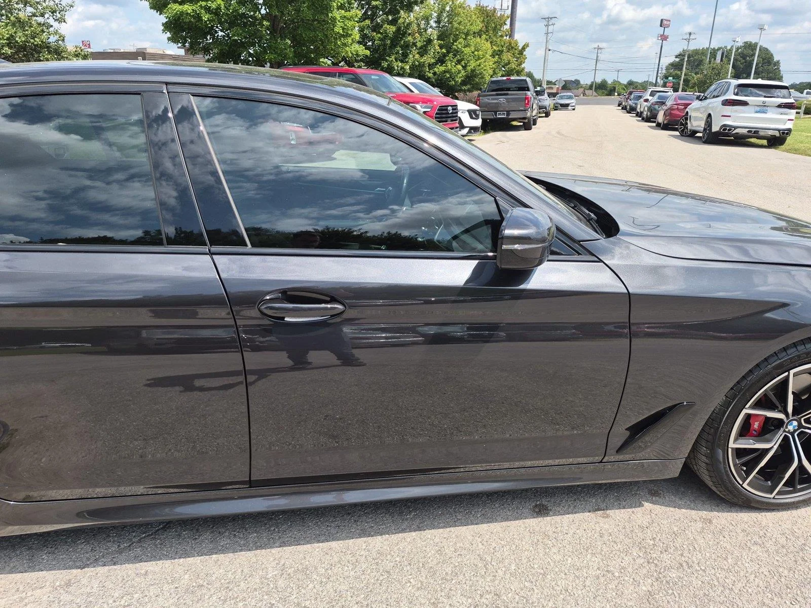 Certified Used 2023 Dark Graphite Metallic BMW 530i xDrive image 37
