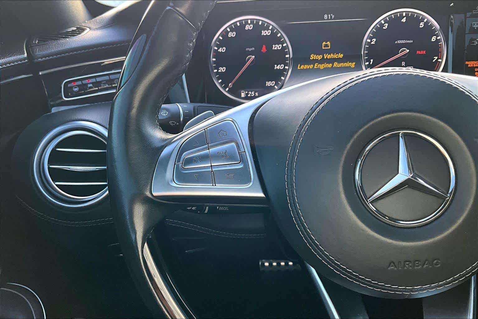 Used 2017 designo Mocha Black Mercedes-Benz S 550 image 23