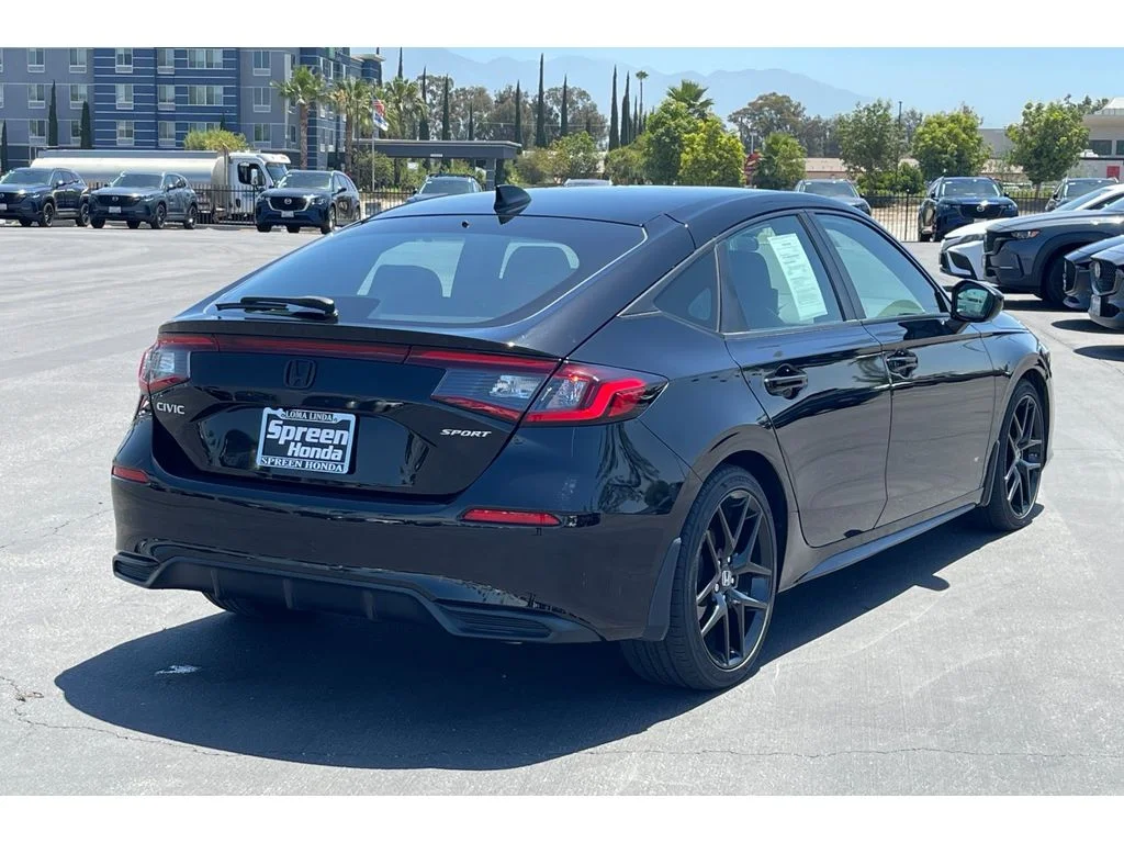 Used 2024 Crystal Black Pearl Honda Sport image 6