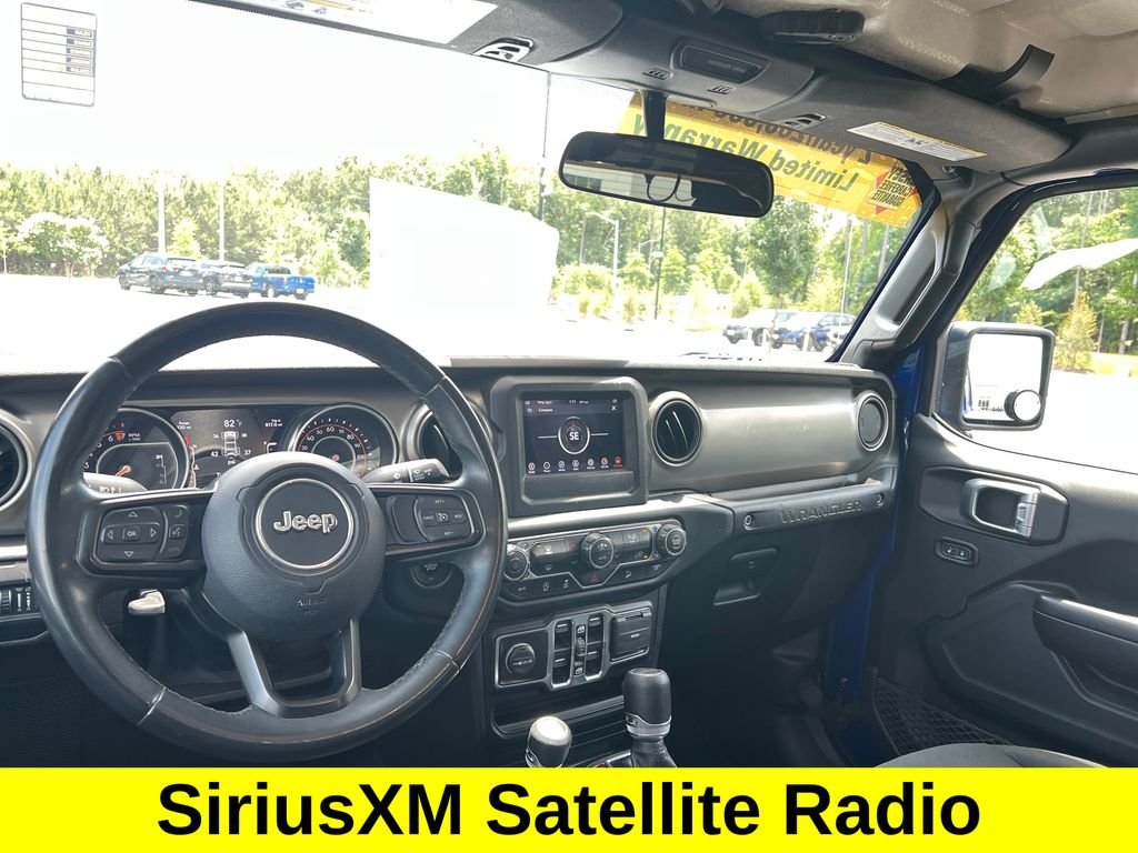 Used 2019 Ocean Blue Metallic Jeep Unlimited Sport S image 15