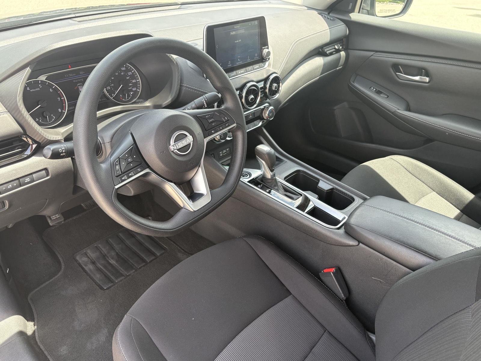 Used 2025 Atlantic Gray Metallic Nissan SV image 9