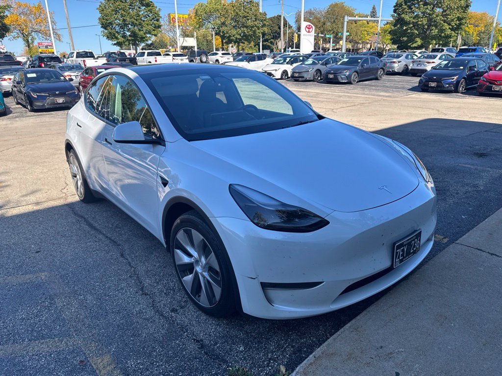 Used 2023 Pearl White Multi-Coat Tesla Long Range image 1