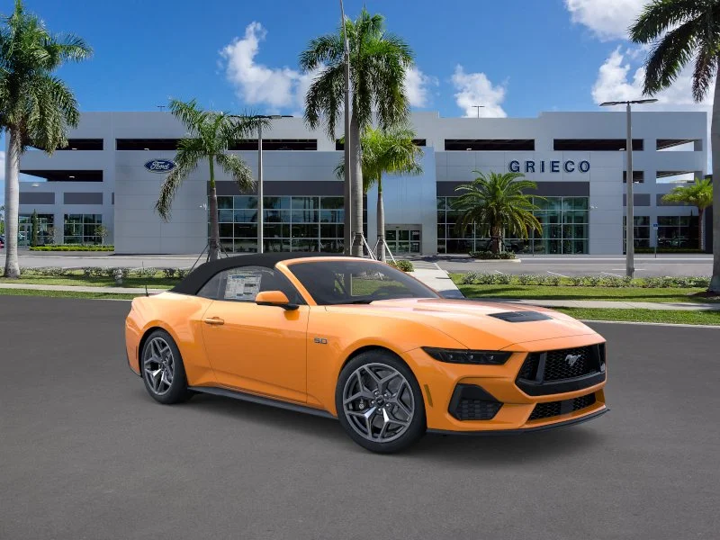 New 2026 Orange Fury Metallic Tri-coat Ford GT Premium Convertible image 7