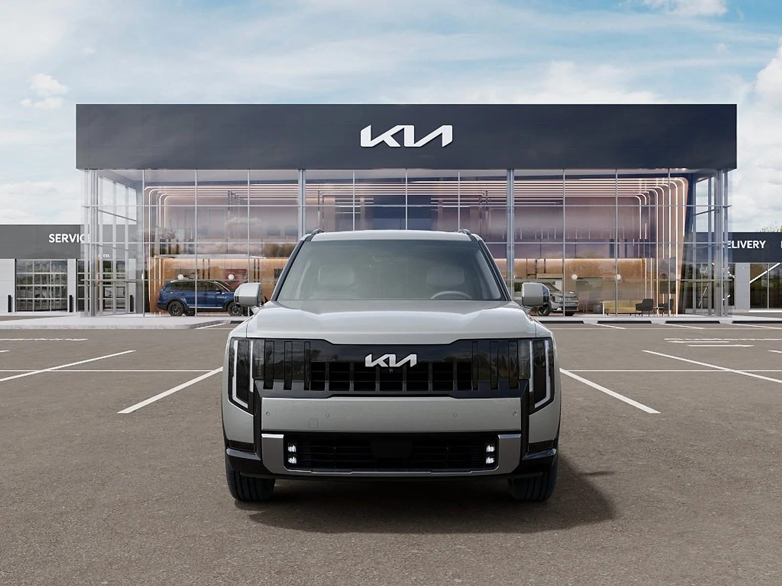New 2027 Ivory Silver Kia SX Prestige image 2