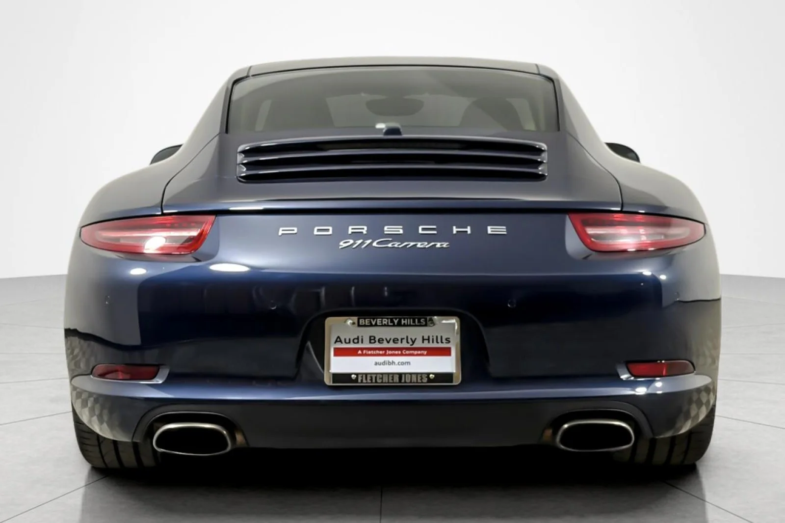 Used 2014 Dark Blue Metallic Porsche 2dr Cpe Carrera image 4