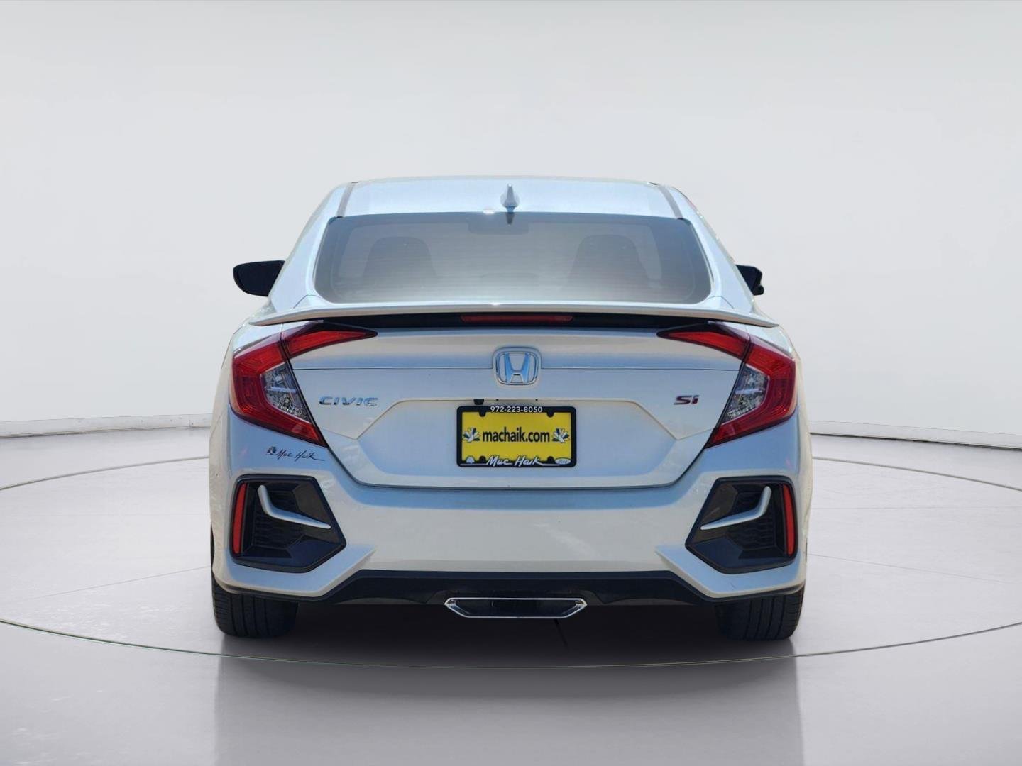 Certified Used 2020 Platinum White Pearl Honda SI image 5
