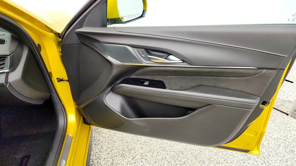 Used 2024 Cyber Yellow Metallic Cadillac 4dr Sedan Blackwing w/ High End Leather Seating & Technology Pkg image 27