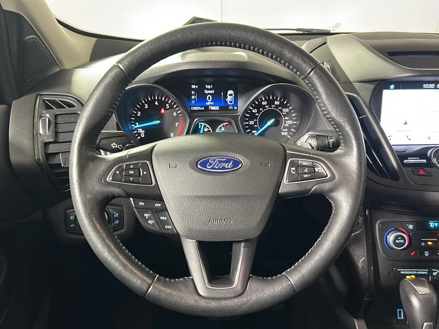 Used 2018 Shadow Black Ford Titanium image 29