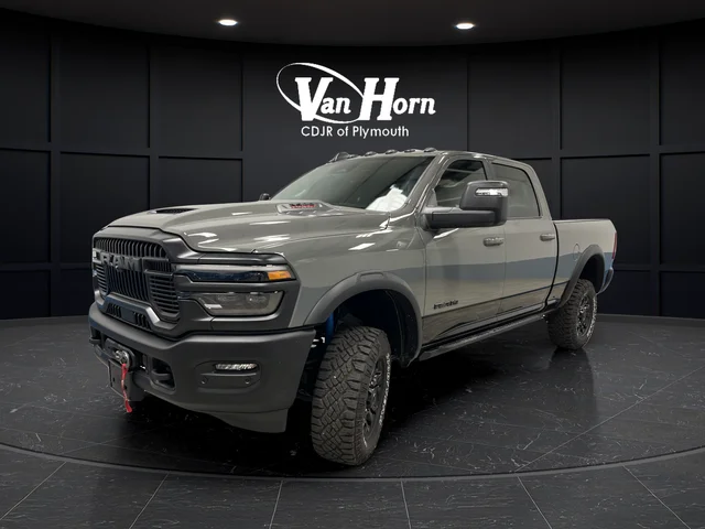 New 2026 Ceramic Gray Clear-Coat Exterior Paint RAM Power Wagon image 3