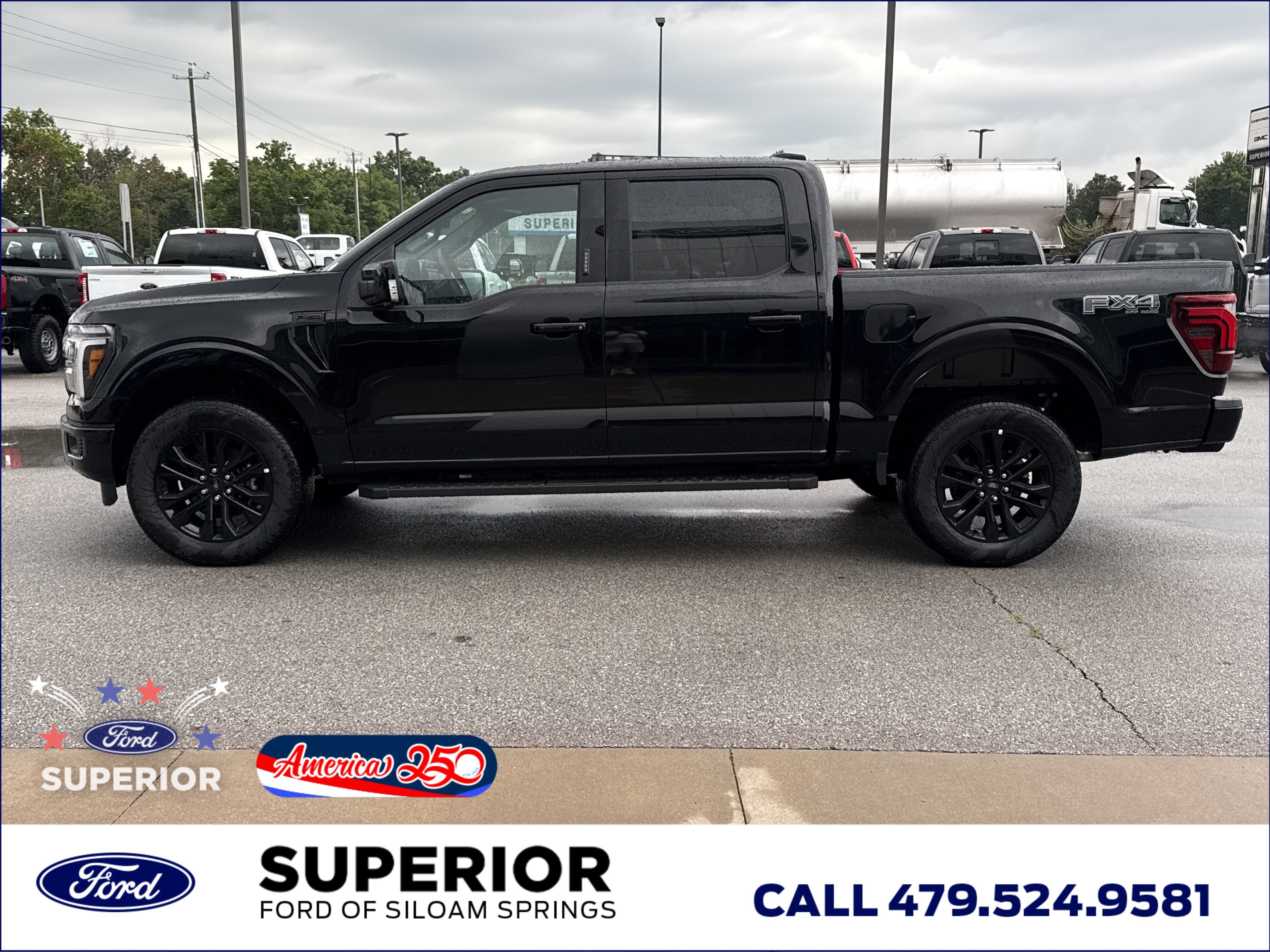 New 2026 Agate Black Metallic Ford Lariat 4WD image 12
