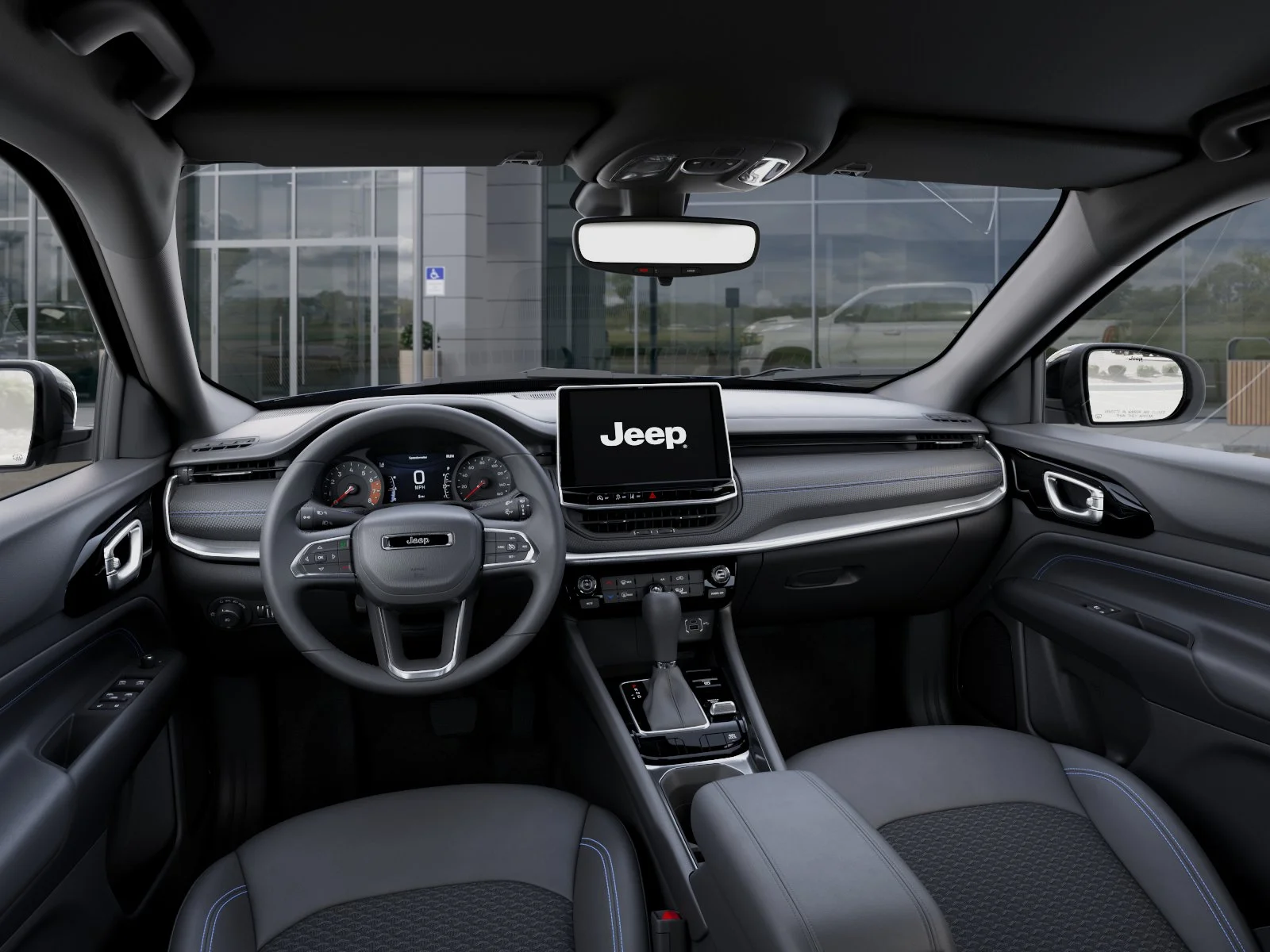 New 2026 Fathom Blue Pearl-Coat Exterior Paint Jeep Latitude Altitude image 40