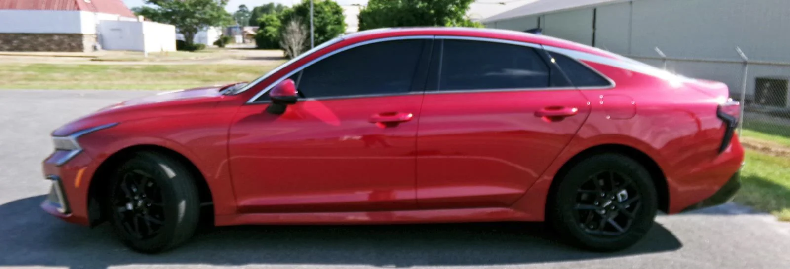 Used 2025 Runway Red Kia LXS image 2
