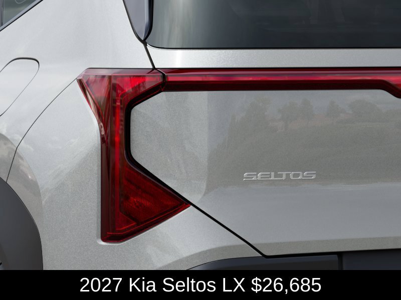 New 2027 Ivory Silver Kia LX image 11